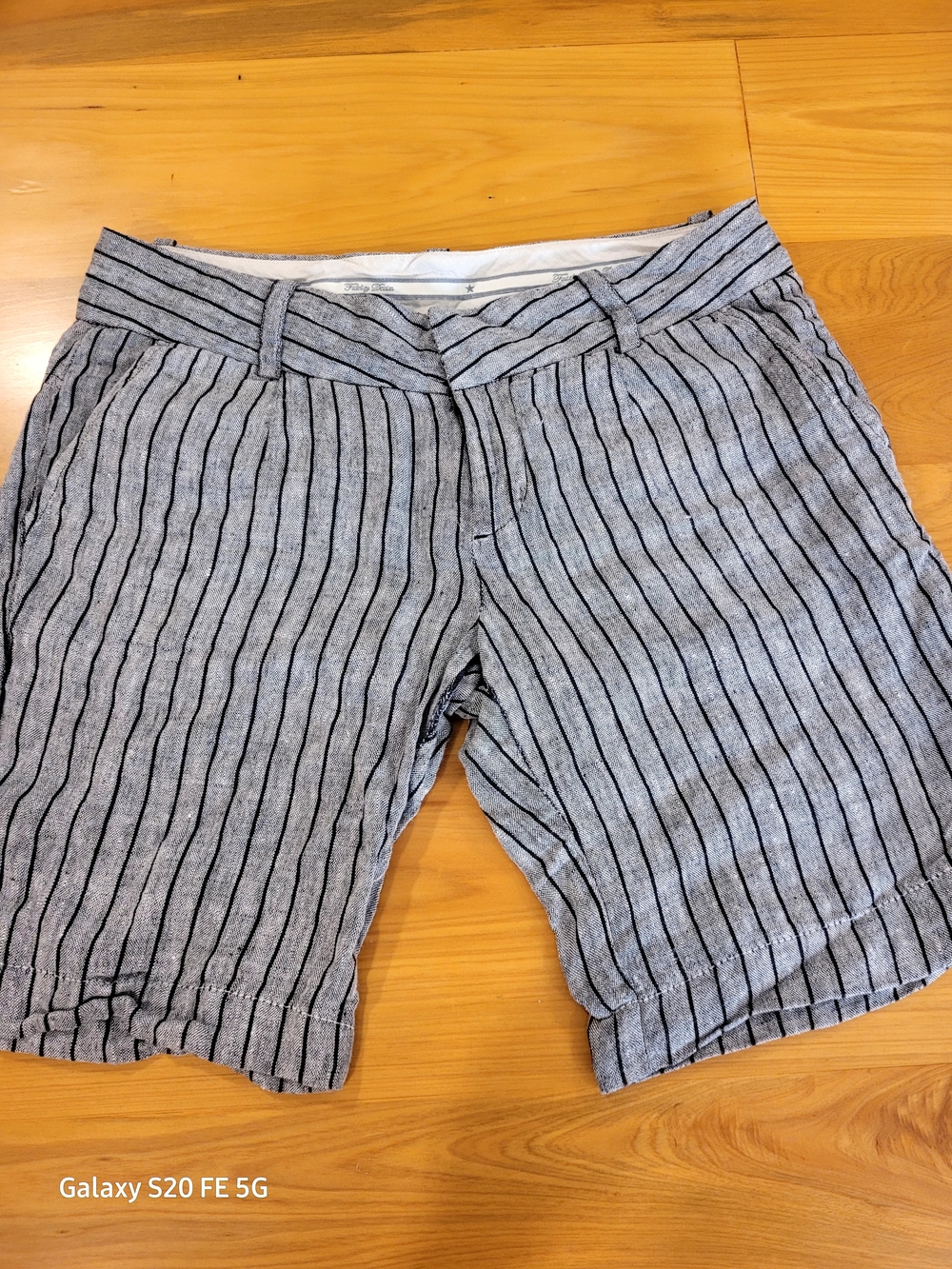 Fidelity Denim Linen Shorts
